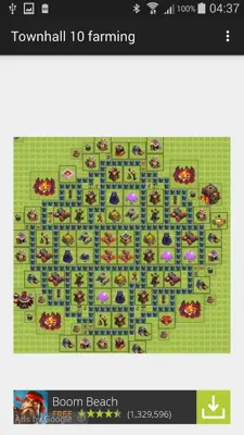 Clash of clans Maps android App screenshot 1